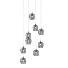  131103-SKT-LONG-07-YL0709 - Ume 9-Light Pendant