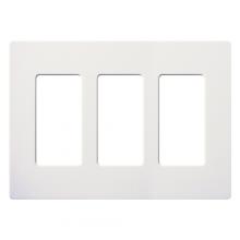  CW-3-WH - 3 gang wall plate