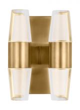  SLWS31427NB - Lassell Double Short Sconce
