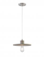 P1883-084C - Sima - 1 Light Pendant in Metal with Cement