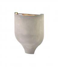  P1887 - Sima - 2 Light Wall Sconce in Metal and Cement
