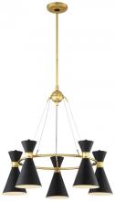  P1825-248 - CONIC - 5 LIGHT CHANDELIER