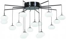  P8239-671-L - GEORGE'S WEB - LED CHANDELIER (CONVERTIBLE TO SEMI FLUSH)