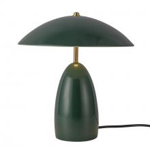  TL437012PGN - Poppy 12-in Pine Green LED Table Lamp