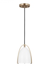Visual Comfort & Co. Studio Collection 6151801EN3-848 - Norman One Light Mini-Pendant