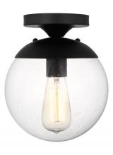  7501801-112 - Extra Large One Light Pendant with Clear Seeded Glass