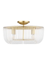 Visual Comfort & Co. Studio Collection CF1144BBS - Pierce Medium Flush Mount