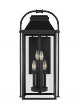  OL13202TXB - Wellsworth Transitional 4-Light Outdoor Exterior Large Lantern Sconce Light