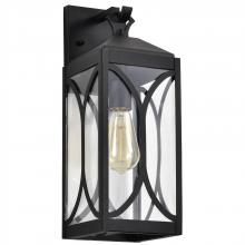  60/8122 - Oaklyn; 1 Light Medium Wall Lantern; Matte Black with Clear Glass