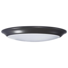 Nuvo 62/1813R1 - 10 Inch LED Disk Light; 27K/3K/35K/4K/5K CCT Selectable; Bronze Finish
