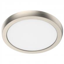  62/1913 - Blink Performer - 10 Watt LED; 7 Inch Round Fixture; Brushed Nickel Finish; 5 CCT Selectable