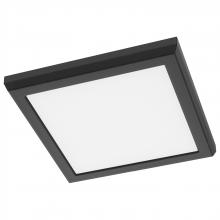  62/1915 - Blink Performer - 10 Watt LED; 7 Inch Square Fixture; Black Finish; 5 CCT Selectable