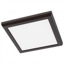  62/1916 - Blink Performer - 10 Watt LED; 7 Inch Square Fixture; Bronze Finish; 5 CCT Selectable