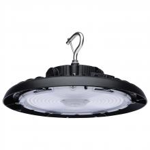  65/771R3 - Wattage 150W/175W/200W and CCT Selectable 3K/4K/5K LED UFO High Bay; 120-347 Volt; Black Finish