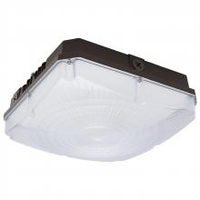  65/981 - 10 Inch LED Field Selectable Canopy Fixture; 45/60/70 Watts; 3K/4K/5K CCT
