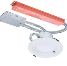 Nuvo S21605 - 20.5W Field Selectable LED 6-Inch Commercial Downlight; Dual Dimming; Integrated Emergency Driver;