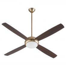 Quorum 20604-80 - EXPO 60" 4BL LED FAN -AGB