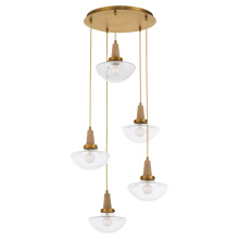 Quorum 692-5-47 - STOCKPORT 5LT PENDANT - BRB