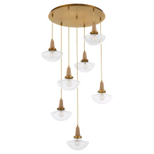 Quorum 692-7-47 - STOCKPORT 7LT PENDANT - BRB