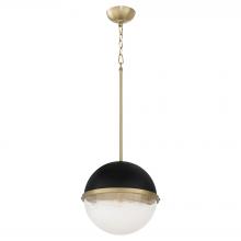 Quorum 82-12-6980 - 12"MLK GLS SPHERE-TXB/AGB