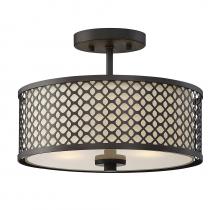  M60016ORB - 2-Light Ceiling Light in Oil Rubbed Bronze