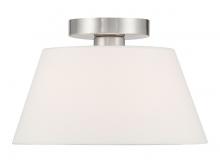  M60077BN - 1-Light Ceiling Light in Brushed Nickel