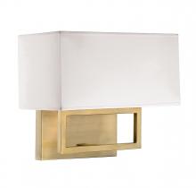  M90095NB - 2-Light Wall Sconce in Natural Brass