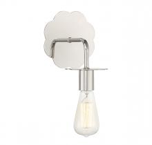  M90104PN - 1-Light Wall Sconce in Polished Nickel