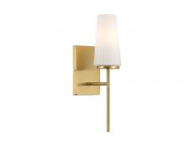  M90115NB - 1-Light Wall Sconce in Natural Brass