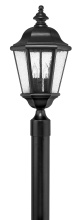 Hinkley 1671BK - Large Post Mount Lantern