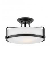  3643BK - Medium Semi-Flush Mount