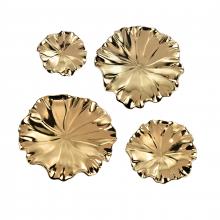  H0017-10426/S4 - Petal Bowl - Set of 4 Gold