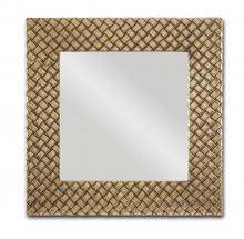  1000-0104 - Margam Square Brass Mirror