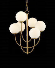  9000-0819 - Sunnylands Brass Chandelier