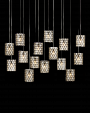  9000-1051 - Regatta 15-Light Linear Multi-Drop Pendant