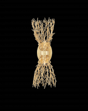  5000-0200 - Sea Fan Gold Wall Sconce