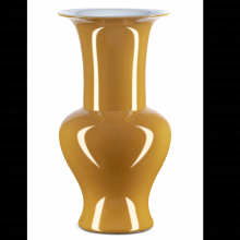  1200-0697 - Imperial Yellow Corolla Vase
