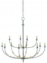  9000-0331 - Balladier Gray Chandelier