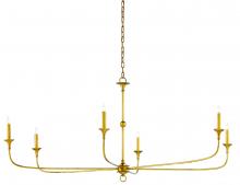  9000-0370 - Nottaway Large Gold Chandelier