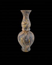  1200-0730 - Brown Marbleized Double Gourd