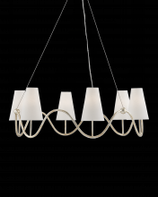  9000-0526 - Kadir Silver Chandelier