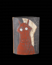  1200-0878 - Artistic Horse Medium Vase
