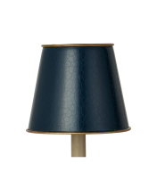 Currey 0900-0030 - Tole Blue Tapered Chandelier Shade