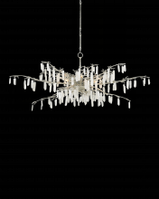  9000-0608 - Forest Dawn Silver Chandelier