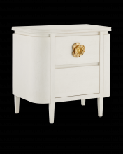  3000-0279 - Briallen White Nightstand