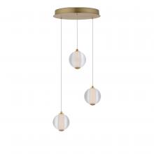  E24643-144GLD - Rhythm-Multi-Light Pendant